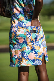 CA Funky Golf Dress | Zebra In The Wild