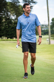 CA Premium Golf Shirt | Blue Carnival Hats