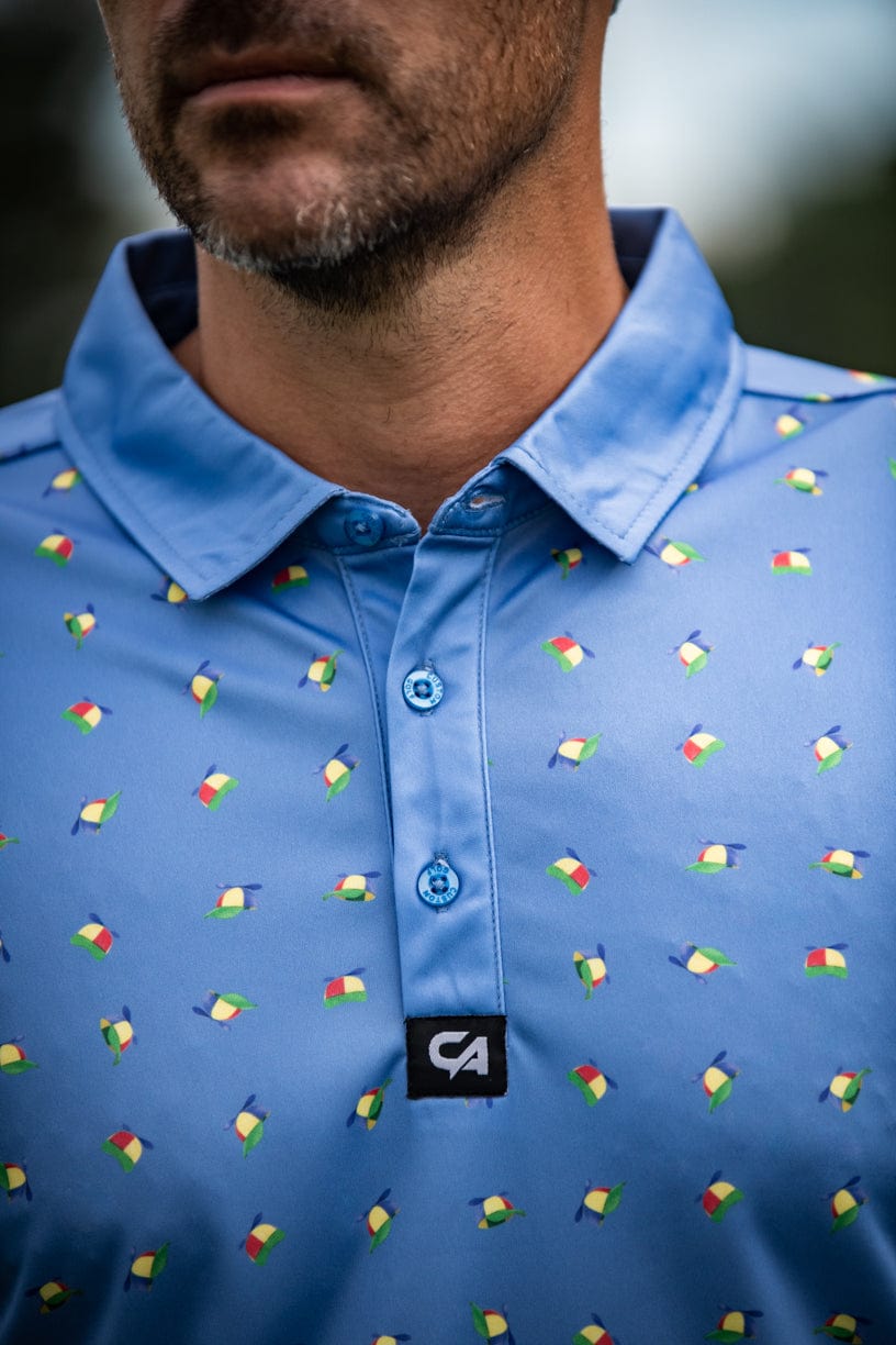 CA Premium Golf Shirt | Blue Carnival Hats