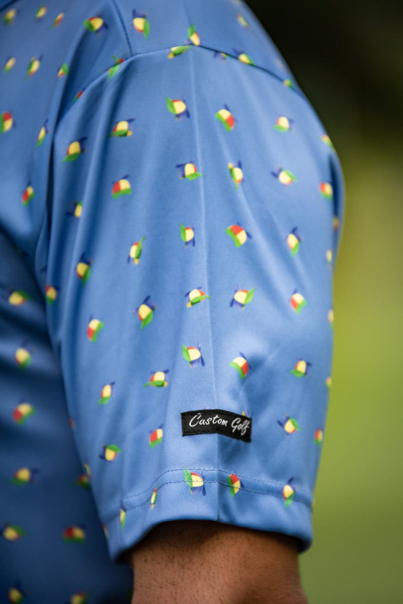 CA Premium Golf Shirt | Blue Carnival Hats