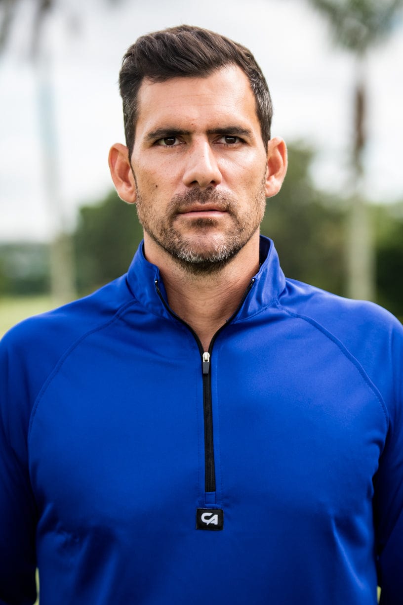 CA Iconic Golf Jersey | Royal Blue