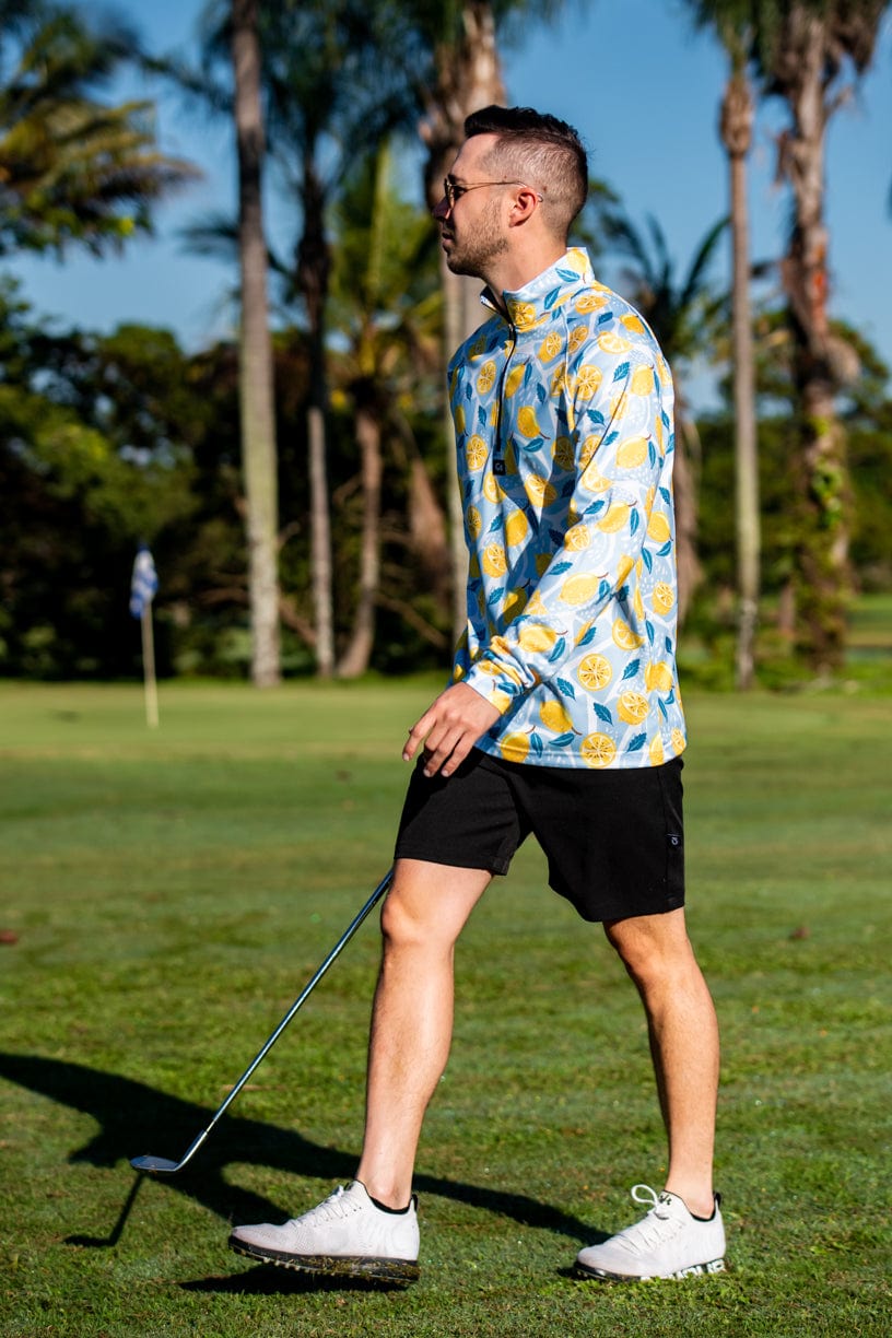 CA Funky Golf Jersey | Lemon Zest