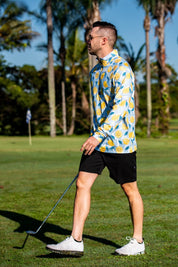 CA Funky Golf Jersey | Lemon Zest
