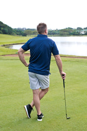 CA Iconic Golf Shirt | Navy