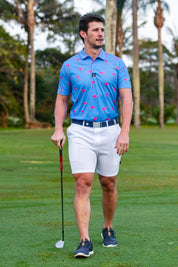 CA Flow Golf Shorts | White