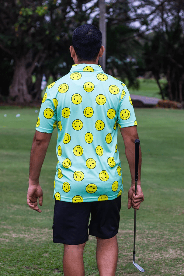 CA Funky Golf Shirt | Happy Days