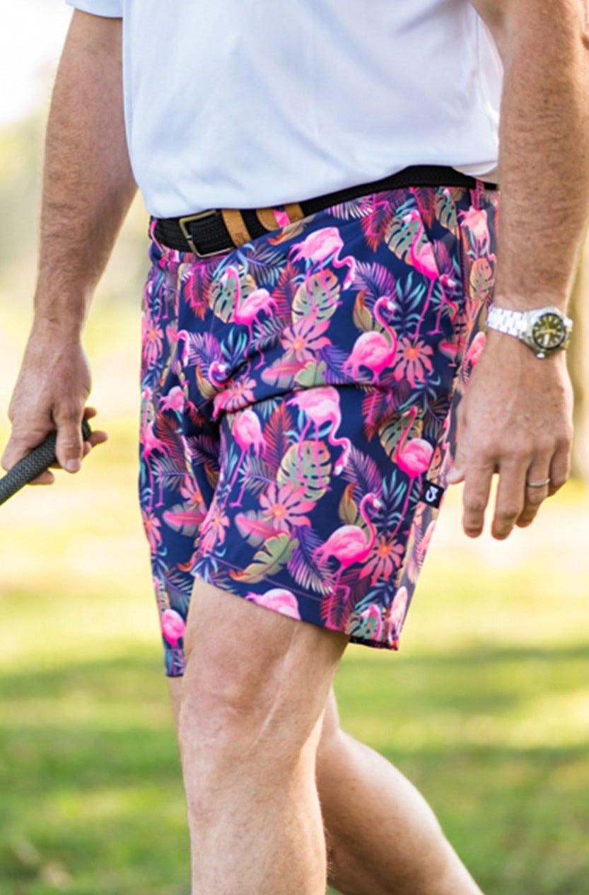 CA Funky Golf Shorts | Vibrant Mingos