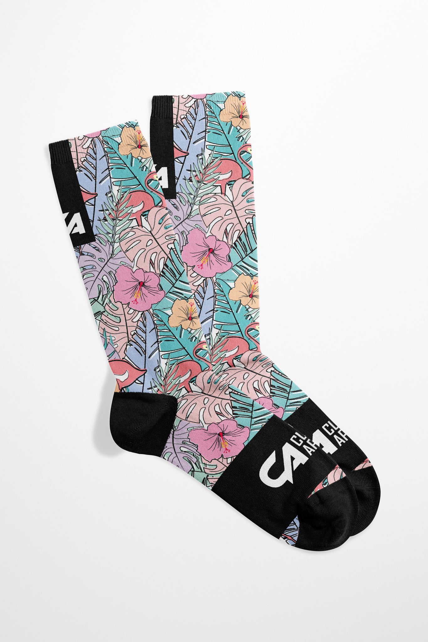 CA Funky Socks | Pastel Jungle