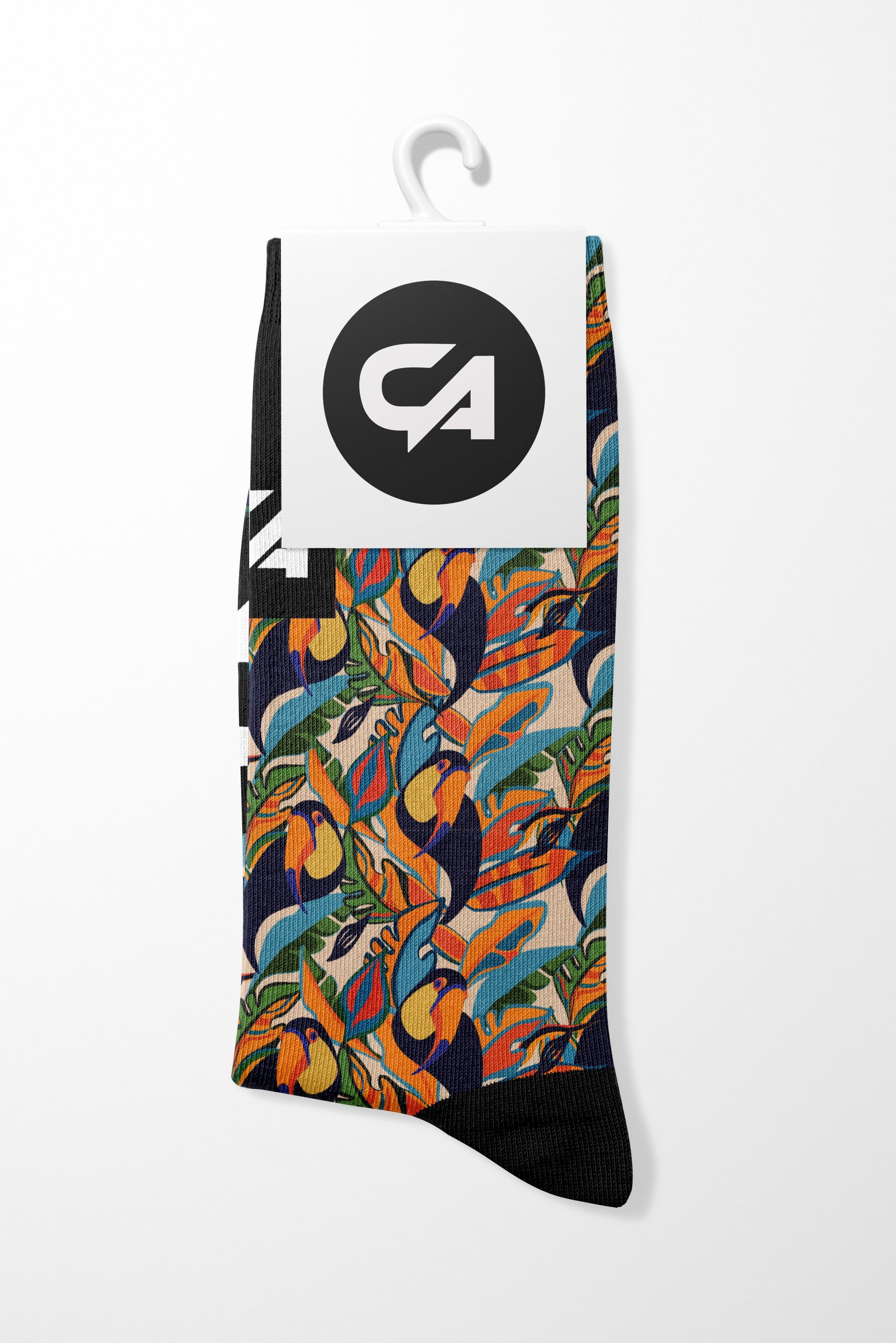 CA Funky Socks | Sunset Toucans