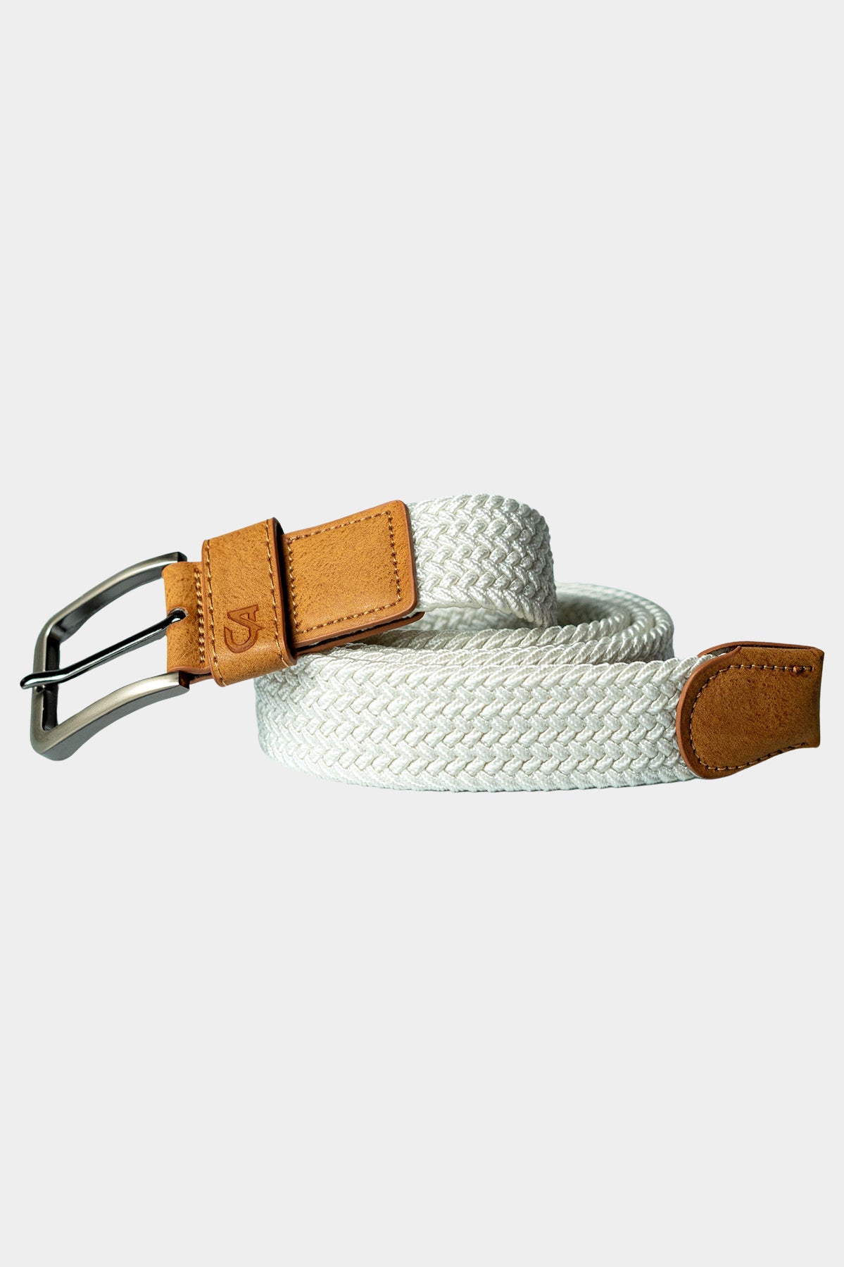 CA Woven Belts  | White