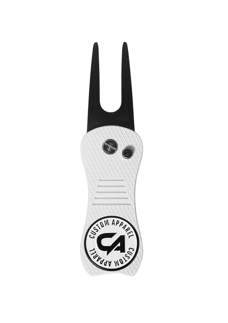CA Pitch Repairer Ball Marker | White