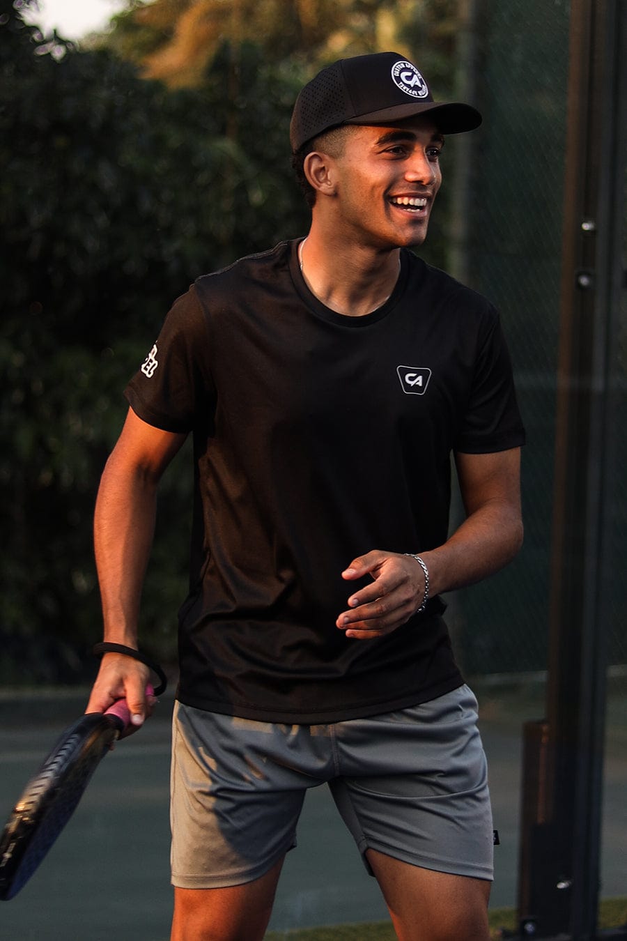 CA Padel Shirt | Black
