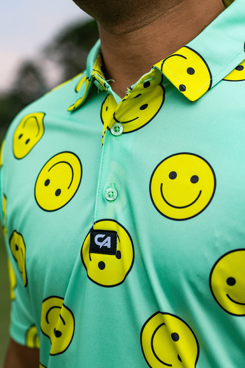 CA Funky Golf Shirt | Happy Days