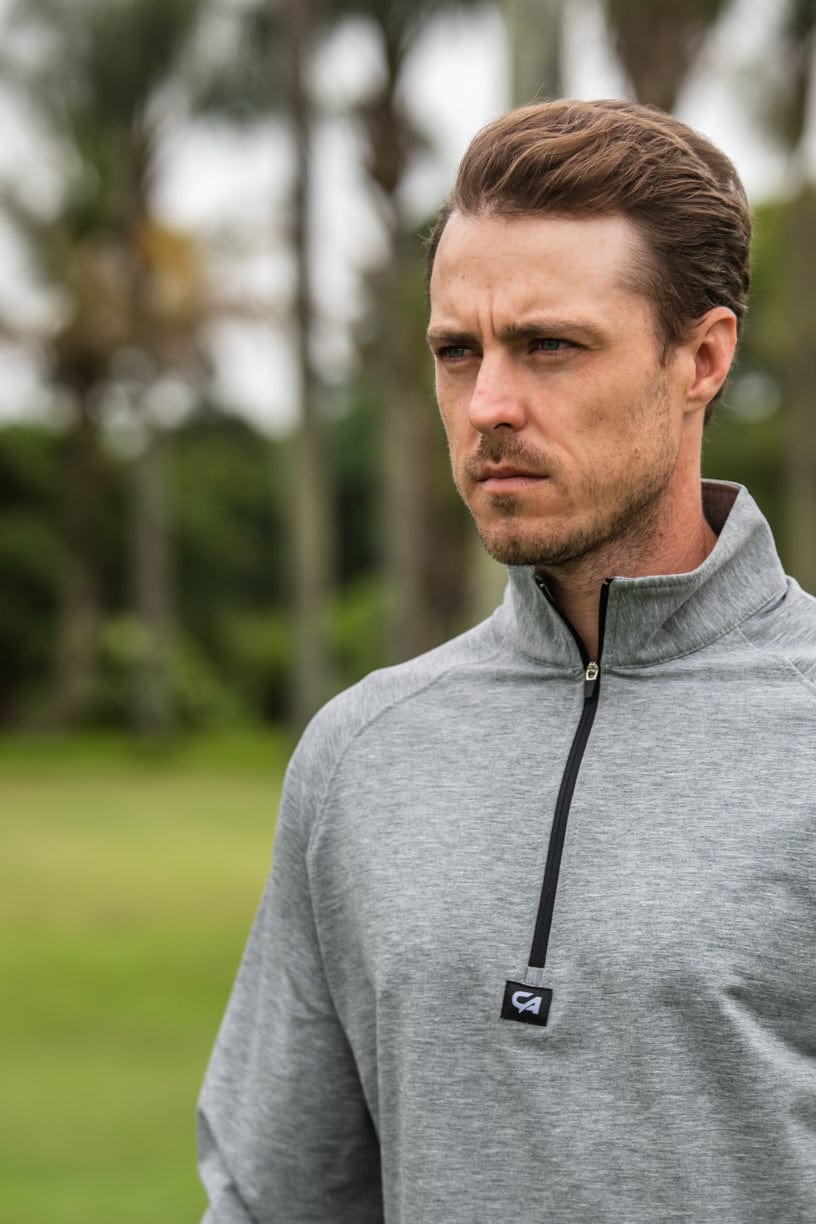 CA Apex Golf Jersey | Grey Melange