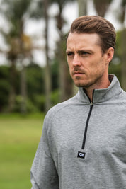 CA Apex Golf Jersey | Grey Melange