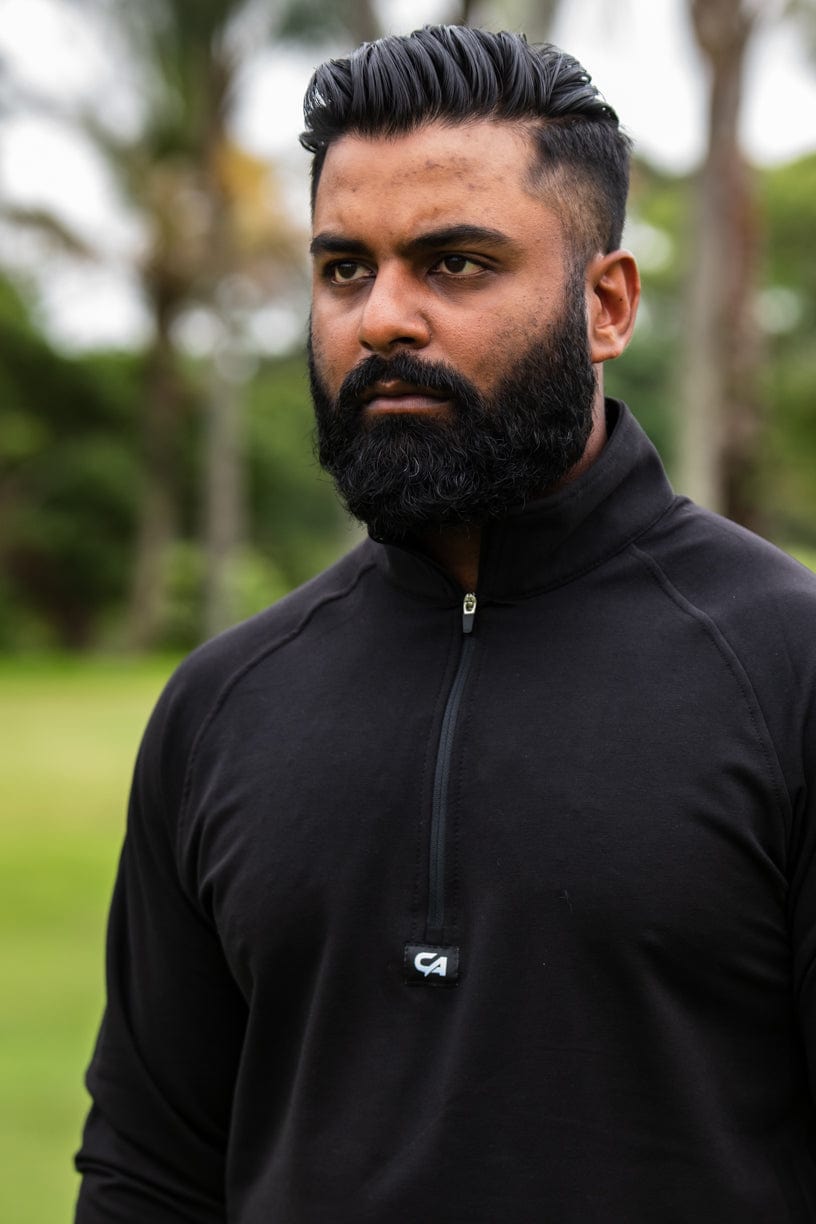 CA Apex Golf Jersey | Midnight Black