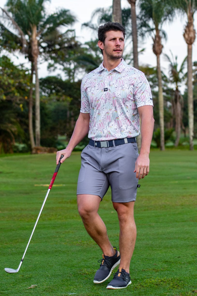 CA Flow Golf Shorts | Dark Grey