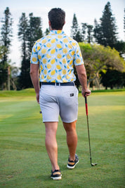 CA Flow Golf Shorts | Light Grey