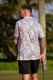 CA Funky Golf Shirt | Monster Leaf