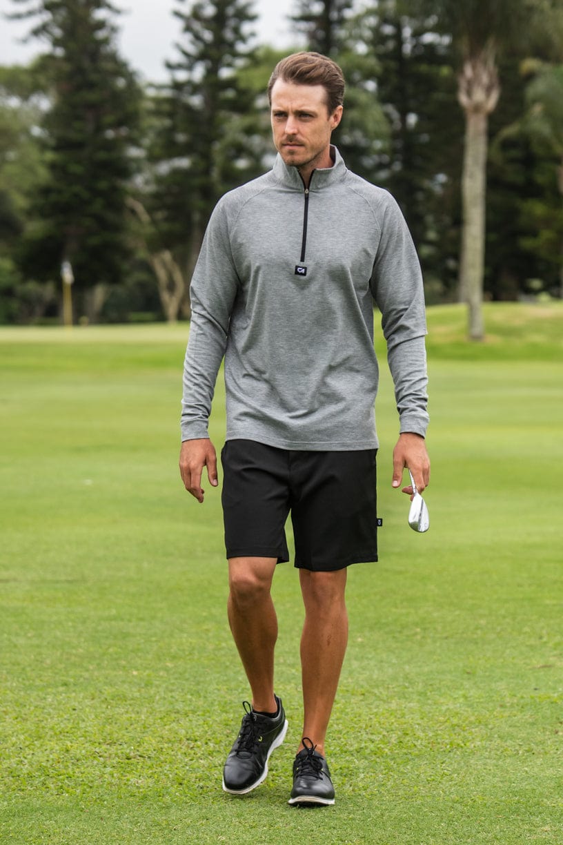 CA Apex Golf Jersey | Grey Melange