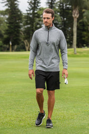CA Apex Golf Jersey | Grey Melange