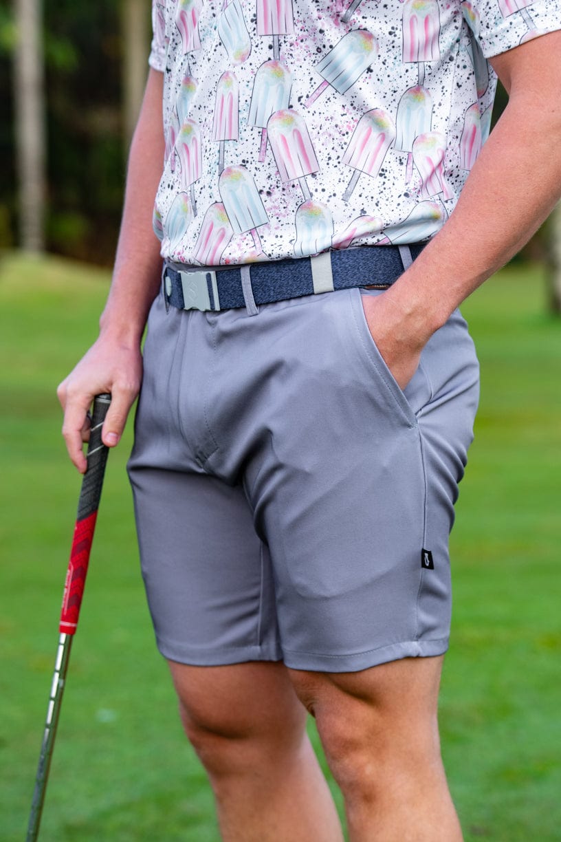 CA Flow Golf Shorts | Dark Grey