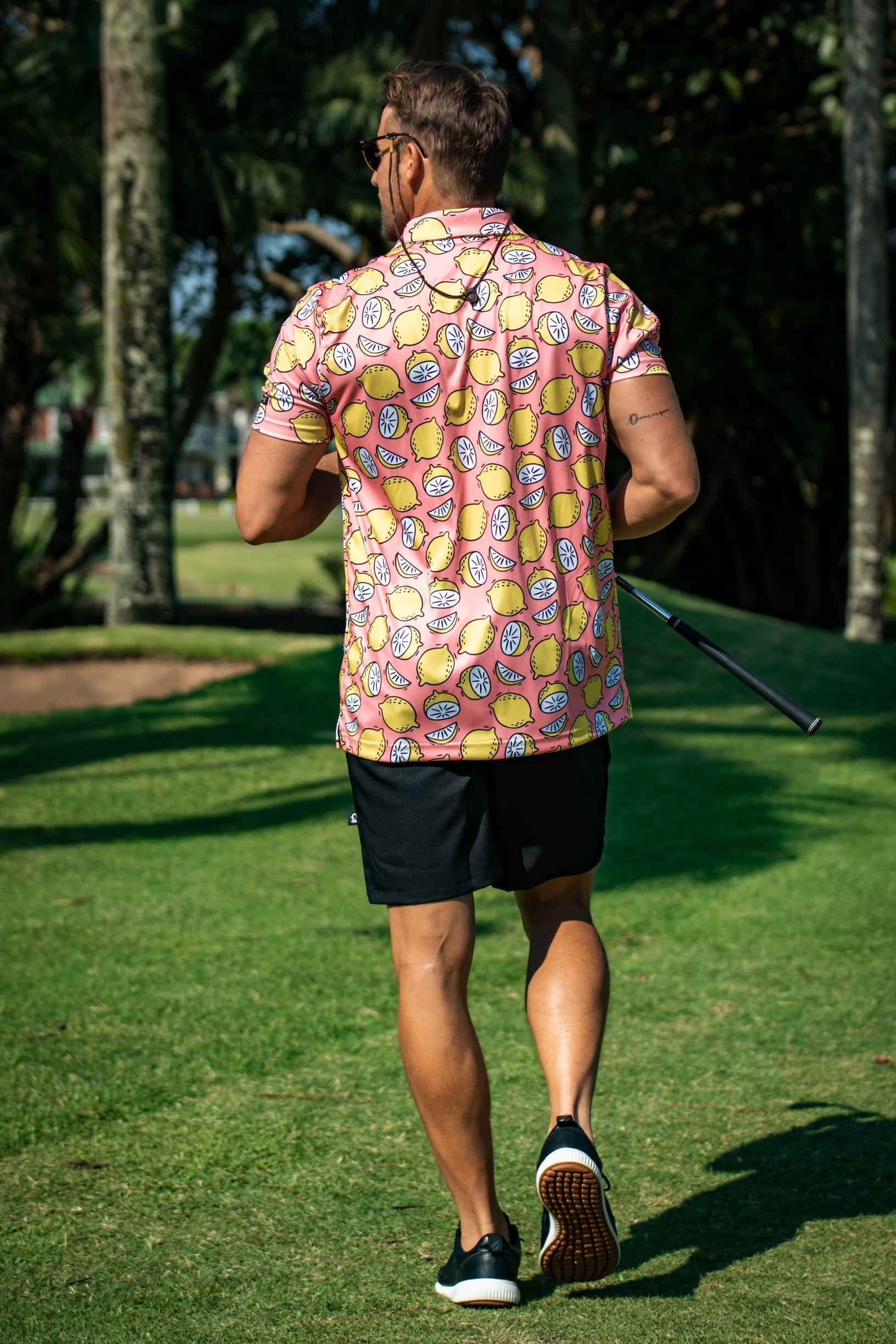 CA Funky Golf Shirt | Peachy Lemons