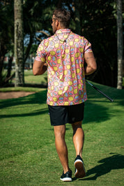 CA Funky Golf Shirt | Peachy Lemons