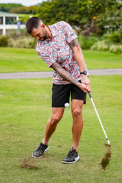 CA Funky Golf Shirt | Monster Leaf