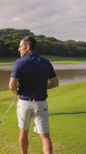 CA Pure Motion Golf Shorts | Platinum Grey