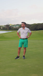 CA Pure Motion Golf Shorts | Green Teal