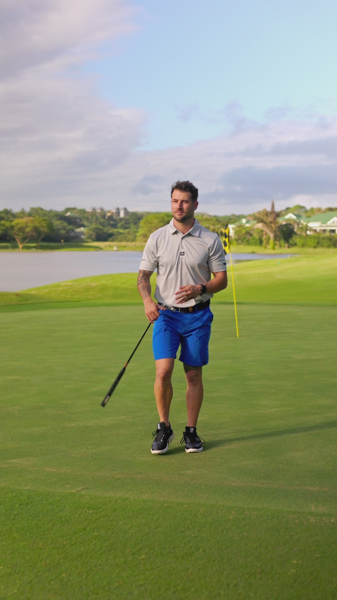 CA Pure Motion Golf Shorts | Imperial Blue