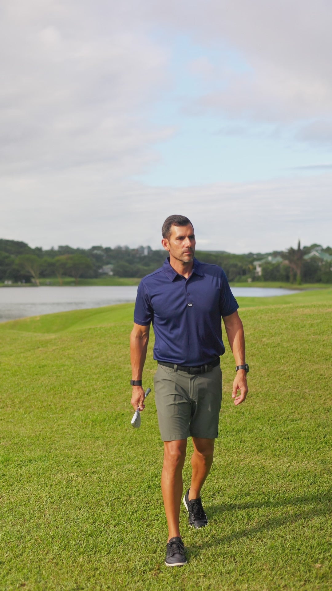 CA Pure Motion Golf Shorts | Fresh Olive