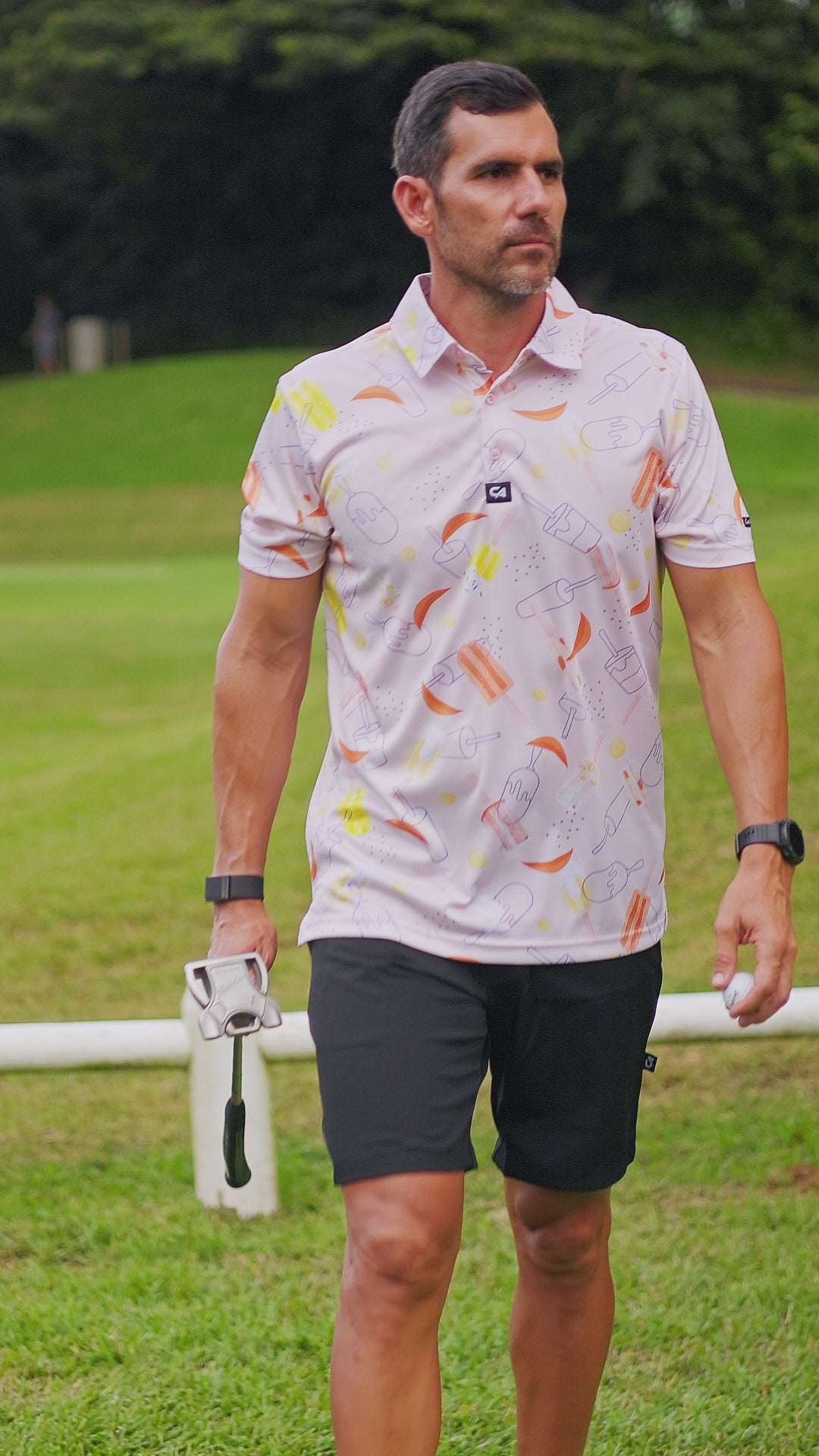 CA Funky Golf Shirt | Lolly Jolly