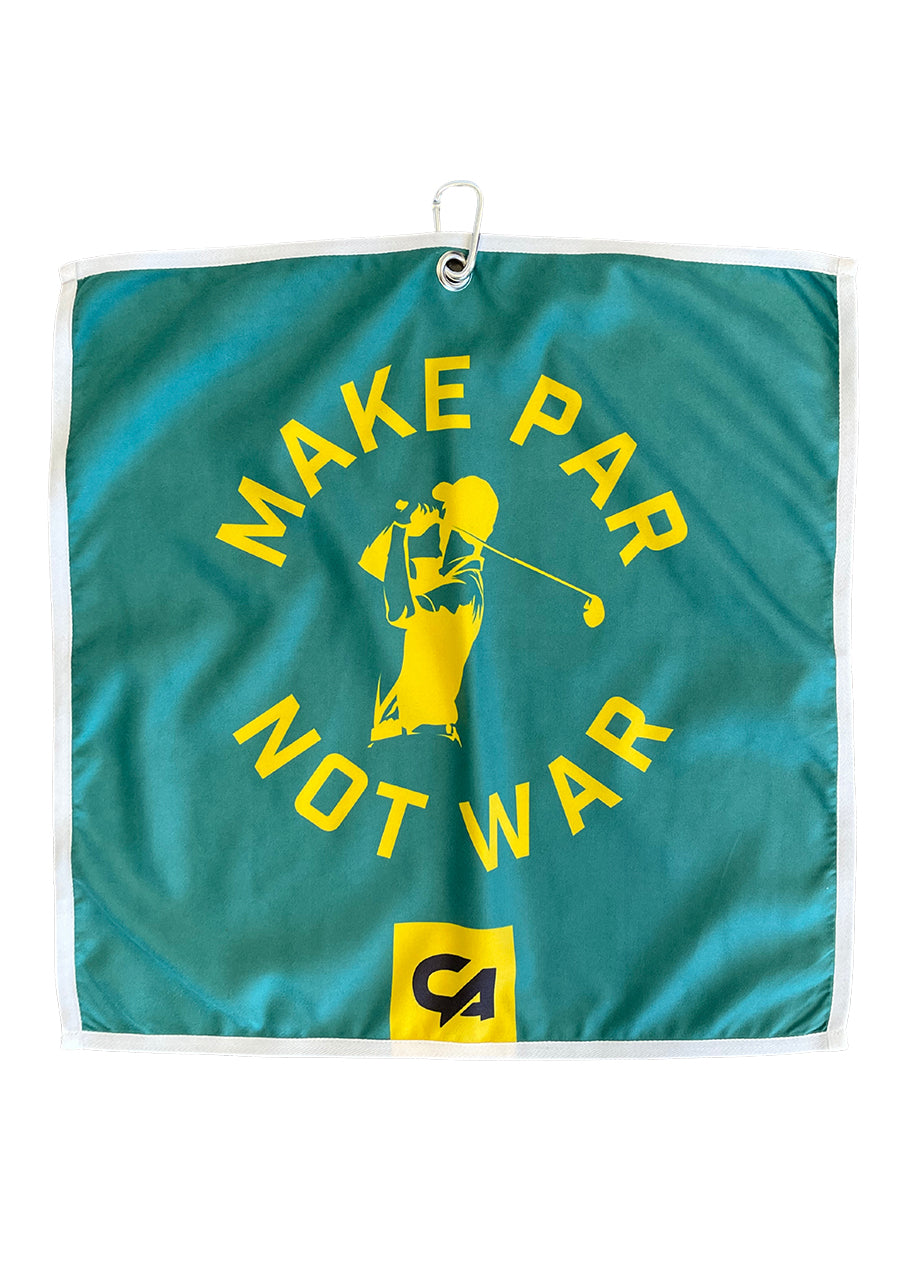 CA Microfiber Golf Towel | Make Par Not War