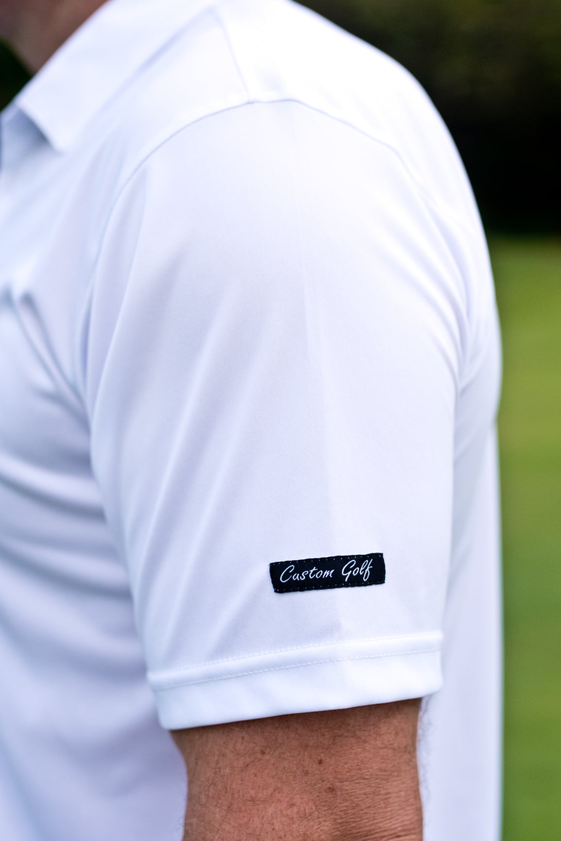 CA Iconic Golf Shirt | White