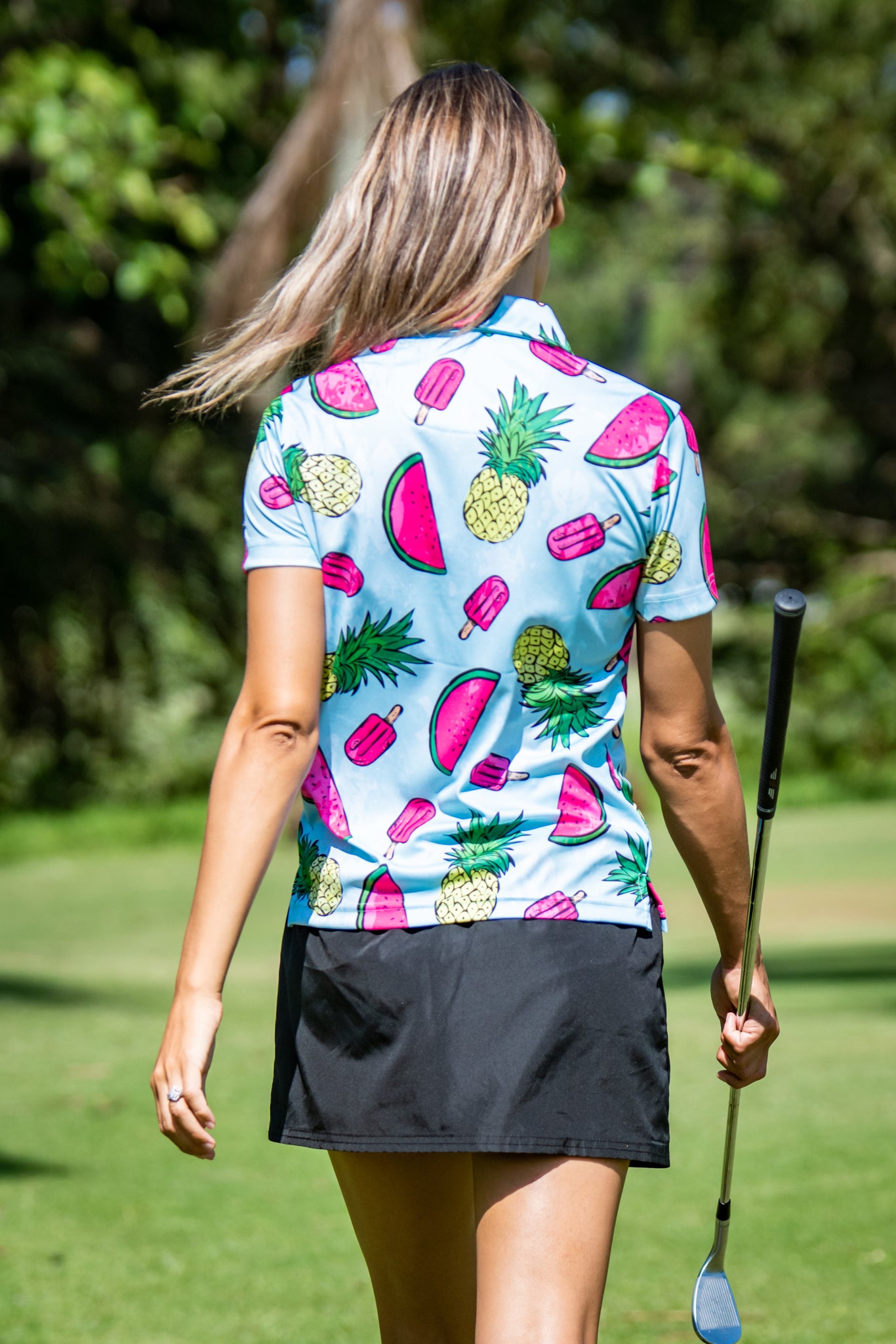 CA Ladies Funky Golf Shirt | Tropical Dream