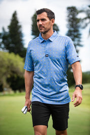 CA Premium Golf Shirt | Blue Carnival Hats