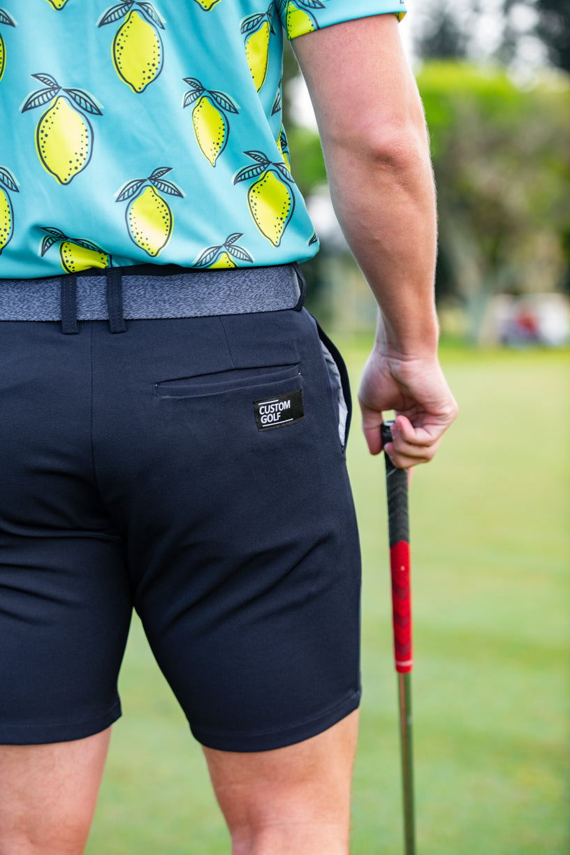 CA Flow Golf Shorts | Navy