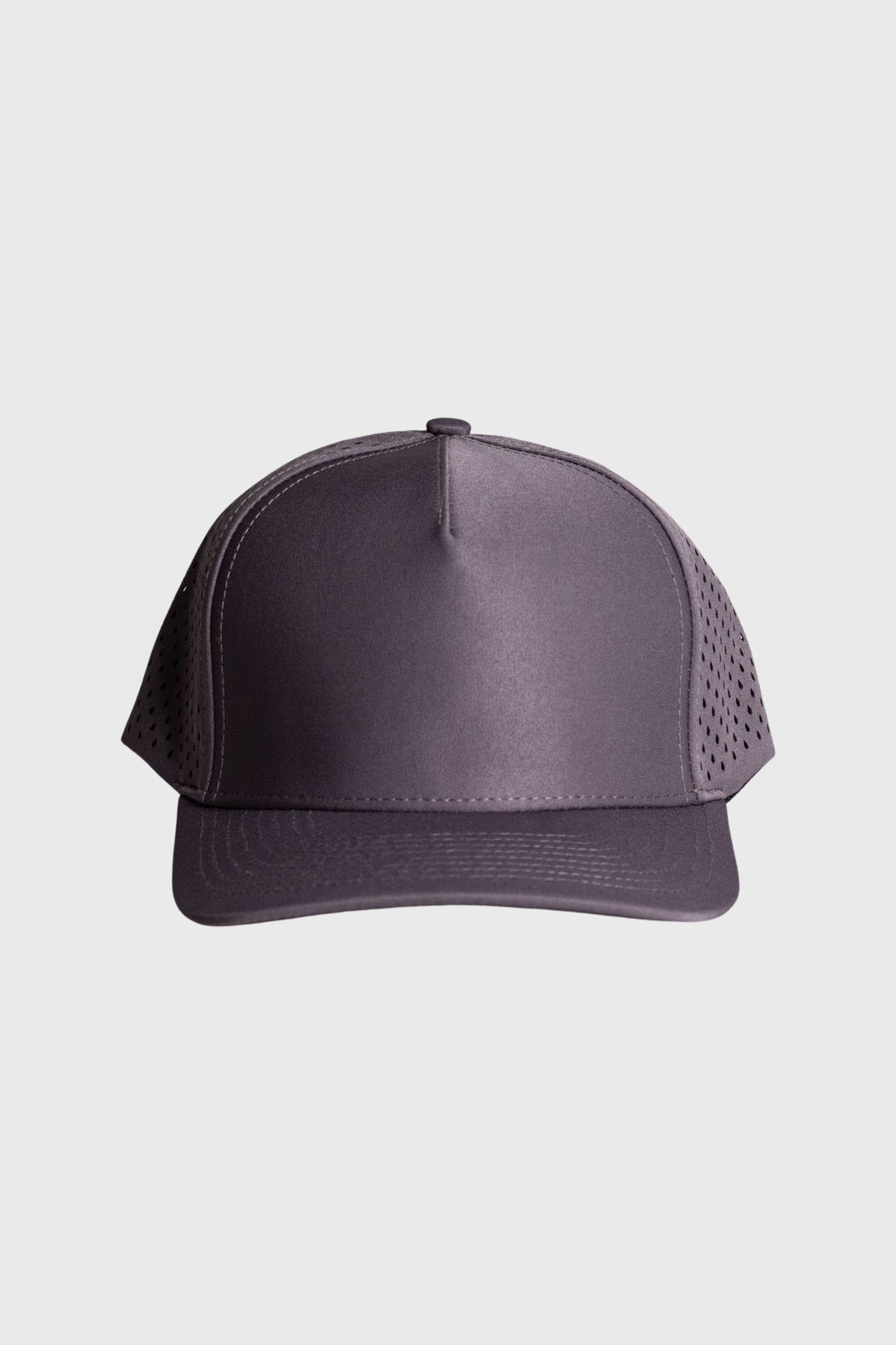 Custom Performance Peak Cap - Plain (Grey) – Custom Apparel