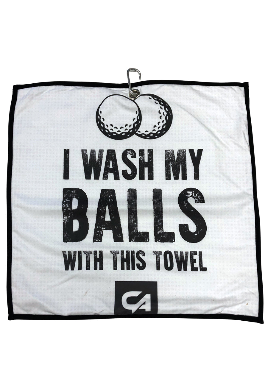 CA Microfiber Golf Towel | The Ball Washer