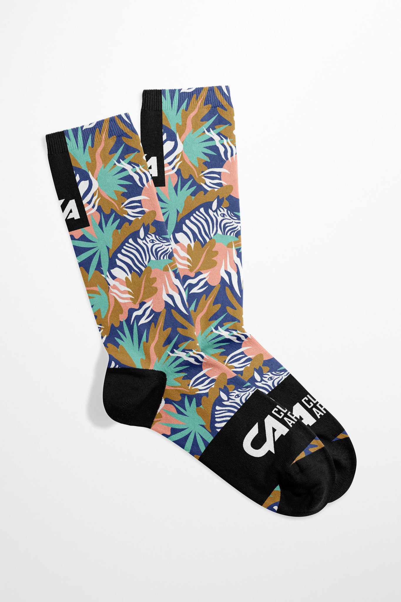 CA Funky Socks | Zebra In The Wild